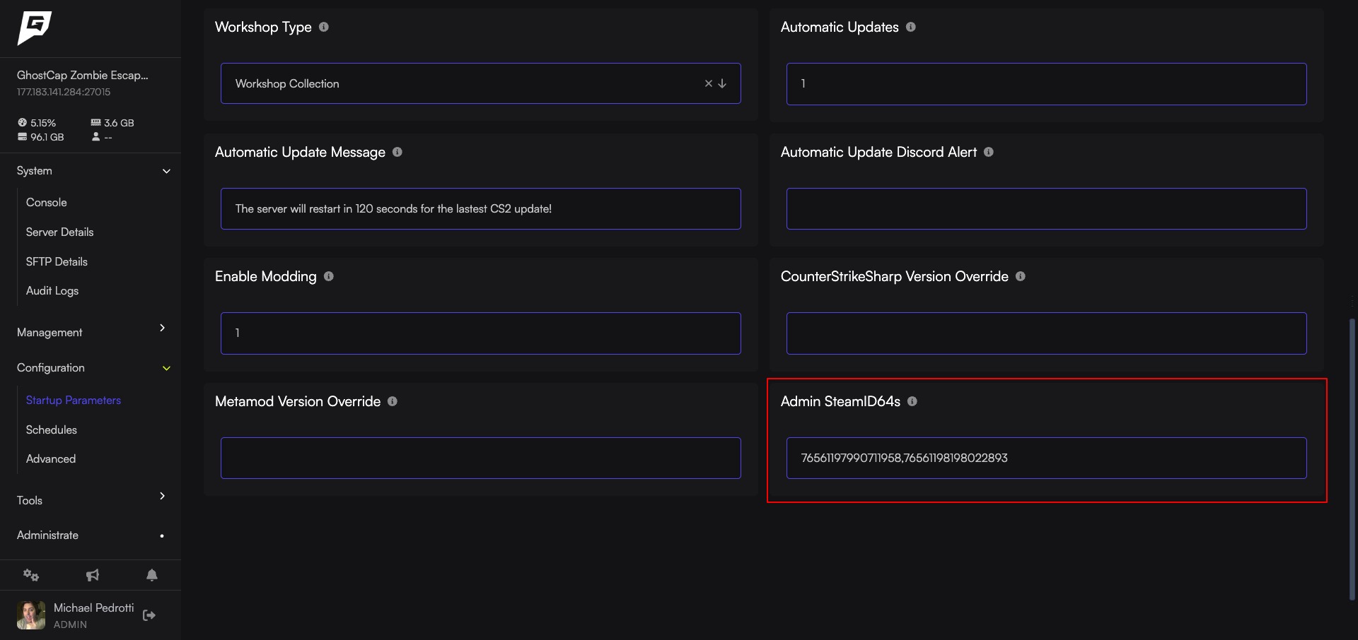 Game Host Bros How To Add Admins In CS2